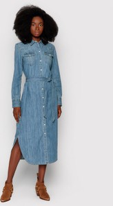 Sukienka Ralph Lauren w stylu casual midi z jeansu
