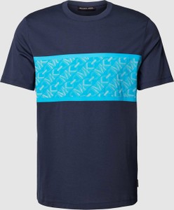 T-shirt Michael Kors w młodzieżowym stylu z krótkim rękawem z nadrukiem