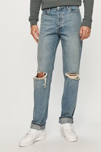 Granatowe jeansy Dr.Denim w stylu casual