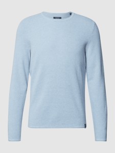 Niebieski sweter McNeal w stylu casual z bawełny