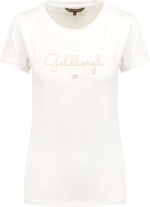 T-shirt Goldbergh z dżerseju z krótkim rękawem