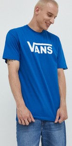 T-shirt Vans z bawełny z nadrukiem