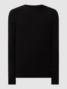 Sweter Tom Tailor Denim z bawełny w stylu casual z okrągłym dekoltem