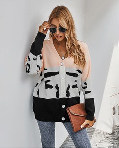 Sweter Tina w stylu casual z bawełny