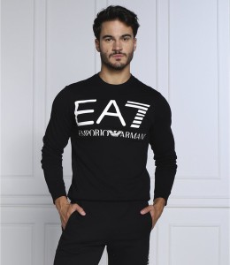 Czarna bluza Emporio Armani w młodzieżowym stylu