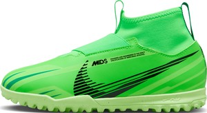 Zielone buty sportowe dziecięce Nike mercurial sznurowane