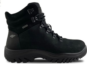 Czarne buty trekkingowe 4f Alphatrek sznurowane