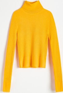 Żółty sweter Reserved