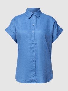 Niebieska koszula Ralph Lauren z lnu