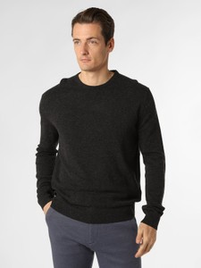 Czarny sweter Andrew James z wełny