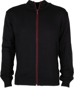 Czarny sweter Willsoor w stylu casual ze stójką