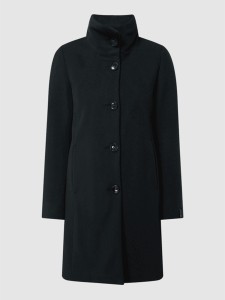 Czarny płaszcz Milo Coats z kaszmiru