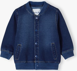 Granatowa bluza dziecięca 5.10.15. dla chłopców z jeansu