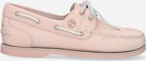 Różowe buty Timberland
