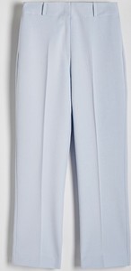 Niebieskie spodnie Reserved z tkaniny