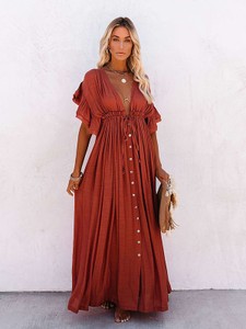 Czerwona sukienka Coconut Sunwear