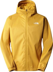 Żółta kurtka The North Face krótka w sportowym stylu