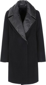 Czarny płaszcz Ochnik w stylu casual