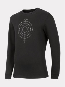 Czarna bluza Outhorn z nadrukiem w młodzieżowym stylu