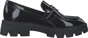 Czarne buty S.Oliver z płaską podeszwą