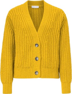 Żółty sweter Rich & Royal w stylu casual