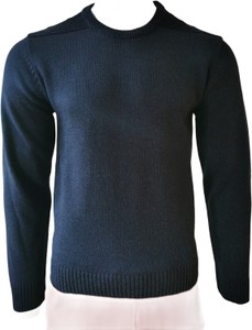 Sweter M. Lasota w stylu casual z okrągłym dekoltem