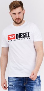 T-shirt Diesel w młodzieżowym stylu z krótkim rękawem