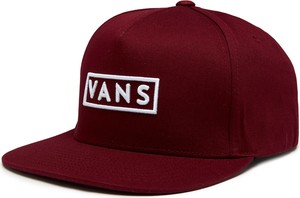 Czerwona czapka Vans