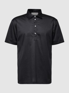 Czarna koszulka polo Stylebop w stylu casual