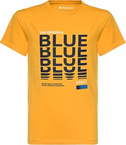 Żółta koszulka dziecięca Blue Effect