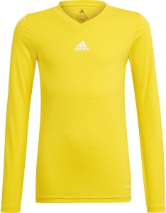 Żółta koszulka dziecięca Adidas dla dziewczynek