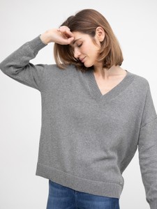 Moda Swetry Kaszmirowe swetry Fabiani Kaszmirowy sweter fiolet W stylu casual 