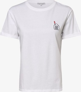 T-shirt Marie Lund z okrągłym dekoltem z krótkim rękawem