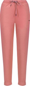 Różowe spodnie Reebok X Victoria Beckham w sportowym stylu z bawełny