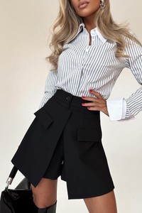 Czarna spódnica IVET w stylu casual mini