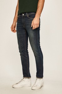 Granatowe jeansy Levis
