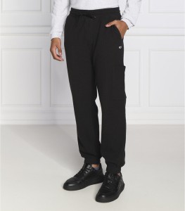 Spodnie sportowe Tommy Jeans z dresówki