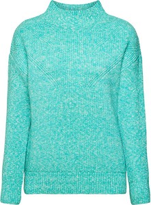 Turkusowy sweter Esprit z wełny