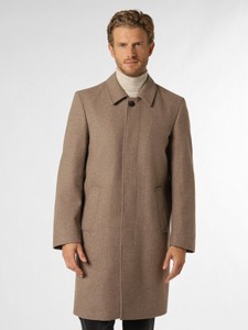 Płaszcz męski Andrew James w stylu klasycznym z wełny