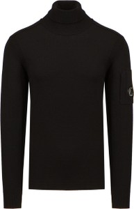 Czarny sweter Cp Company w stylu casual z wełny