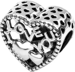 Dots - Biżuteria Yes Beads srebrny - serce - Dots