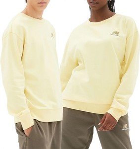 Żółta bluza New Balance z tkaniny w sportowym stylu