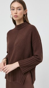 Brązowy sweter Marella w stylu casual