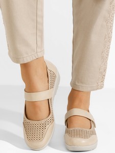 Baleriny Zapatos z płaską podeszwą w stylu casual
