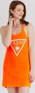 Pomarańczowa sukienka Guess