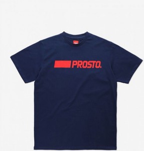 T-shirt Prosto. w młodzieżowym stylu z nadrukiem z krótkim rękawem