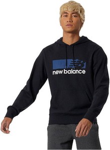 Czarna bluza New Balance w stylu klasycznym