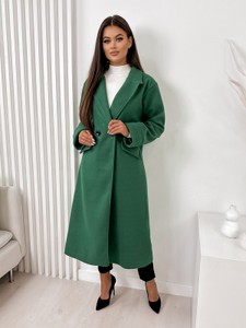 Zielony płaszcz Ubra
