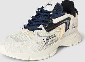 Buty sportowe Lacoste na platformie sznurowane