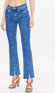 Niebieskie jeansy MODIVO w stylu casual